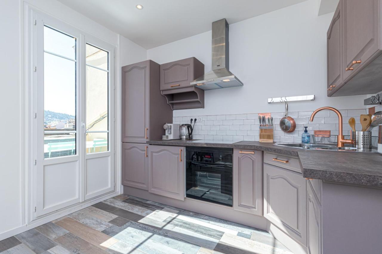 Squared Head-Apartment With Terrace In Ница Екстериор снимка